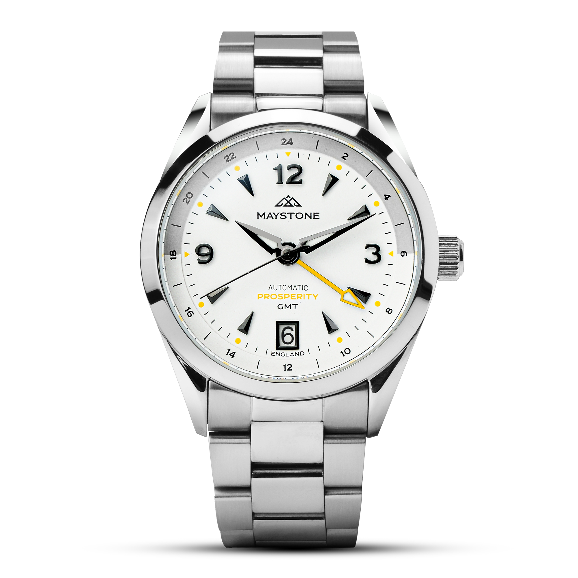 The Prosperity U. LLC Jet Logo Bracelet Watch The JBW Jet Setter RESERVE GMT Is the Ultimate Statement  main image 3