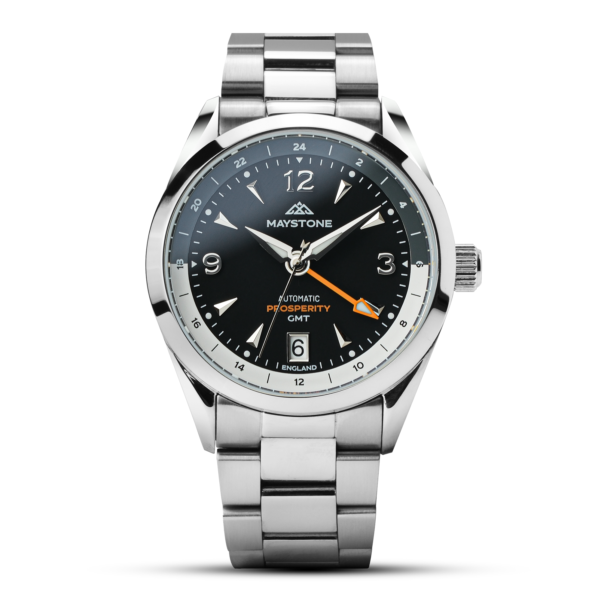 PROSPERITY GMT BLACK HAWK – Maystone Watches Limited